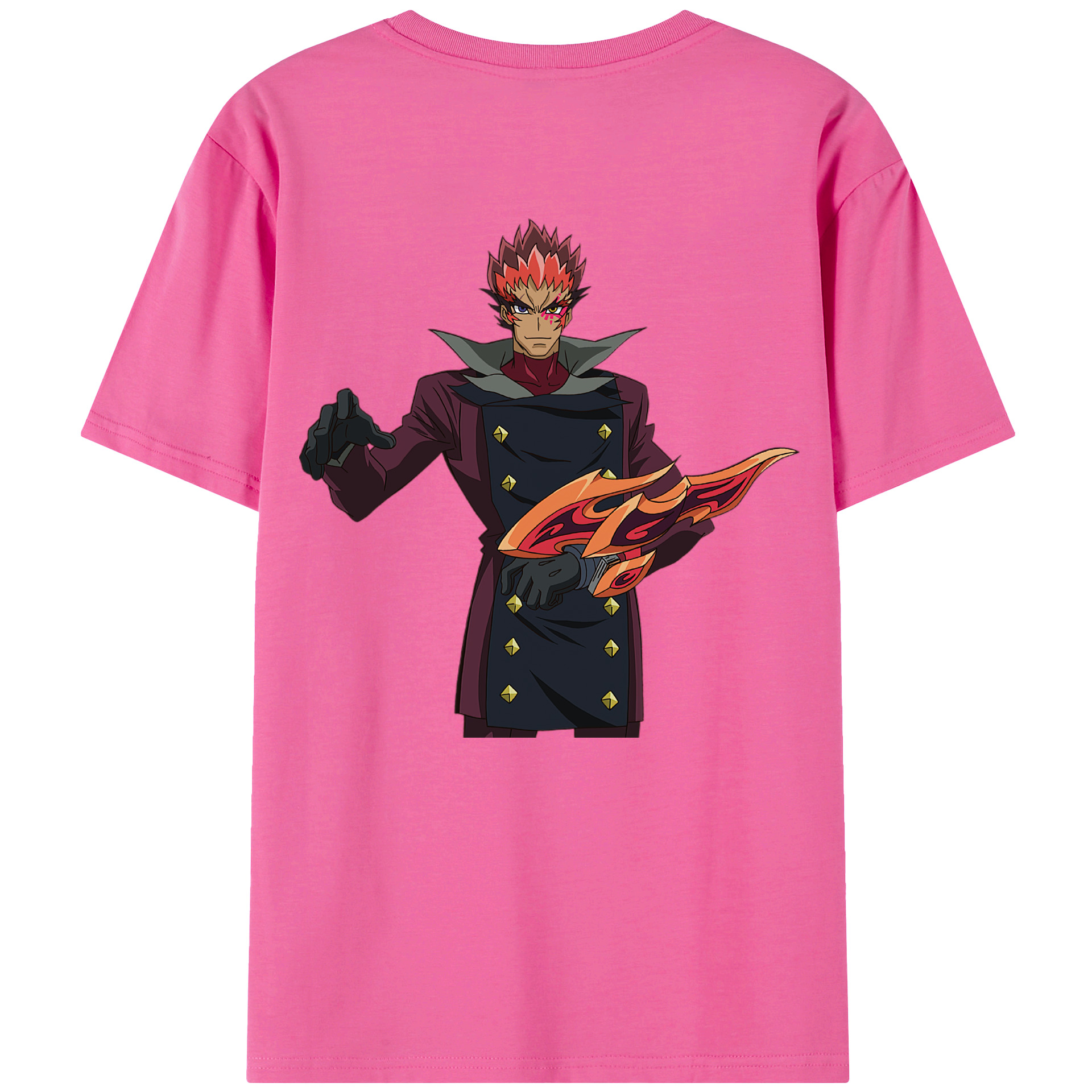 （画像用） 遊☆戯☆王 Yu-Gi-Oh! レディース半袖Tシャツ(バックプリント)